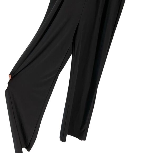 bebe Jumpsuit Black and White Striped Trouser Leg Dressy REVOLVE Size 4 - Picture 6 of 9